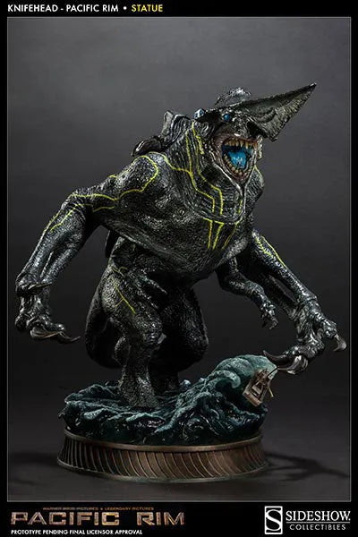 Pacific Rim - Knifehead Kaiju Statueㅤ – Sideshow Collectibles – ActionFigure Brasil — close