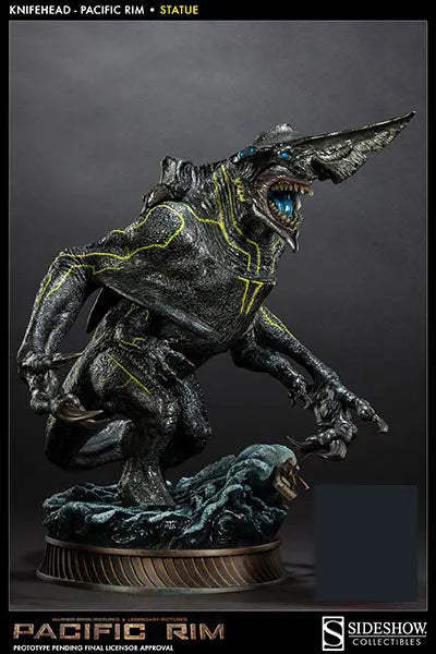 Pacific Rim - Knifehead Kaiju Statueㅤ – Sideshow Collectibles – ActionFigure Brasil — iluminação de estúdio
