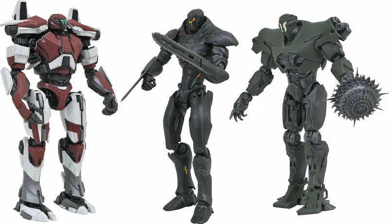 Pacific Rim Select - Pacific Rim: Uprising Series 2: 3Type Set(Provisional Pre-order)ㅤ – Diamond Select – ActionFigure Brasil
