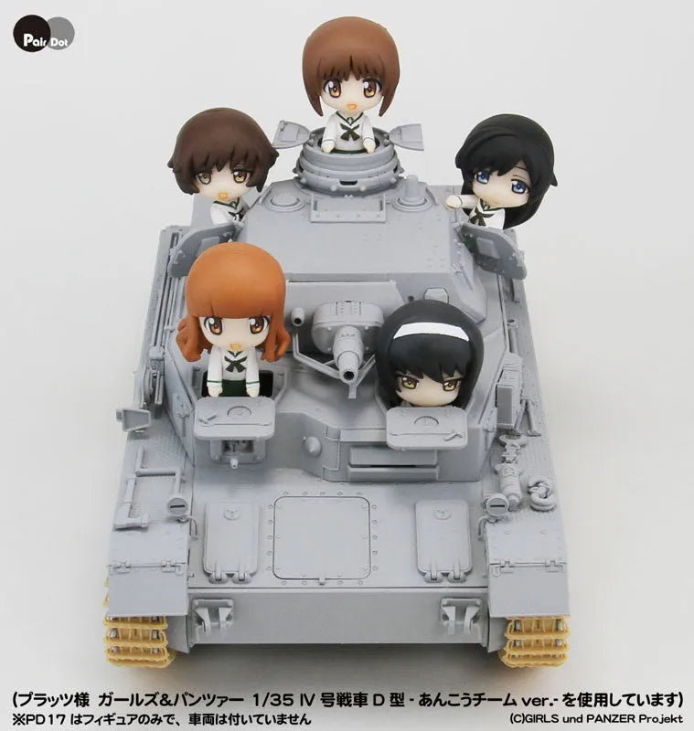 PairDot - Girls und Panzer: Ankou Team Figure Set Pre-paintedㅤ – PairDot – ActionFigure Brasil