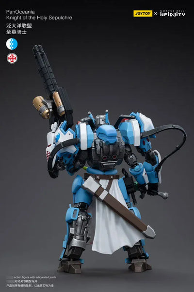Pan-Oceanian Union - Holy Grave Knight - 1/18 (JOYTOY)ㅤ – JOYTOY – ActionFigureBrasil — ângulo diferente