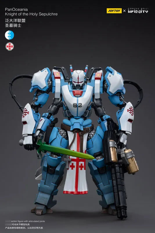 Pan-Oceanian Union - Holy Grave Knight - 1/18 (JOYTOY)ㅤ – JOYTOY – ActionFigureBrasil