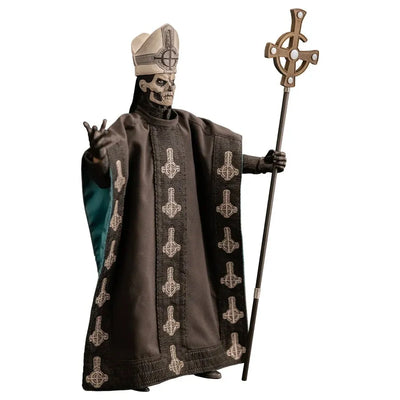 Papa Emeritus II – Trick or Treat Studios – ActionFigure Brasil — detalhe do produto