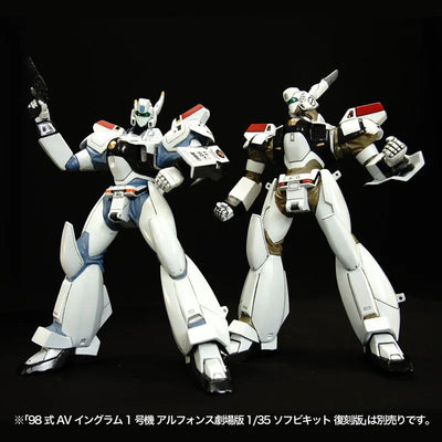 Patlabor Ingram - Comic Edition - 1/35 - 2022 Re-release (Kaiyodo Kochi)ㅤ – Kaiyodo – ActionFigureBrasil — com base expositora
