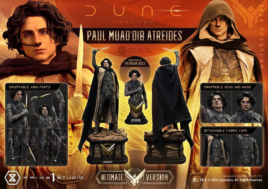 Paul Atreides (Ultimate Bonus Version) Dune: Part Two (Film) – Prime1Studio – ActionFigure Brasil