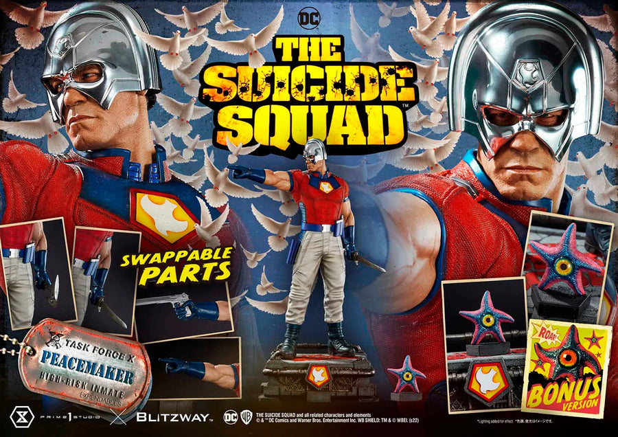 Peacemaker (Bonus Version) - LIMITED EDITION: 100 (Bonus Version) – Prime 1 Studio – ActionFigure Brasil