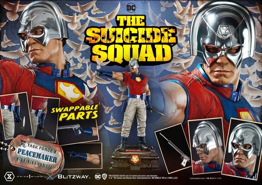 Peacemaker (Regular Version) The Suicide Squad (Film) – Prime1Studio – ActionFigure Brasil