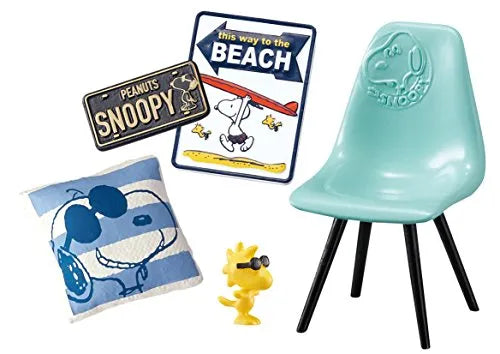 Peanuts - Snoopy - Candy Toy - Snoopy`s West Coast House - 1 - On the Skateboard (Re-Ment)ㅤ – Re-Ment As Manufacturer – ActionFigure Brasil