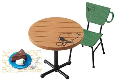 Peanuts - Snoopy - Woodstock - Snoopy Vintage Cafe - 1 - Hamburger Plate (Re-Ment)ㅤ – Re-Ment As Manufacturer – ActionFigureBrasil — acessórios