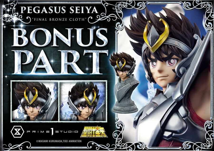 Pegasus Seiya (Bonus Version) Saint Seiya – Prime1Studio – ActionFigure Brasil