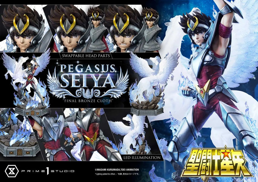 Pegasus Seiya (Bonus Version) Saint Seiya – Prime1Studio – ActionFigure Brasil