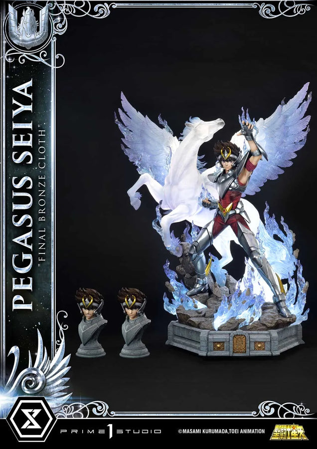 Pegasus Seiya (Bonus Version) Saint Seiya – Prime1Studio – ActionFigure Brasil