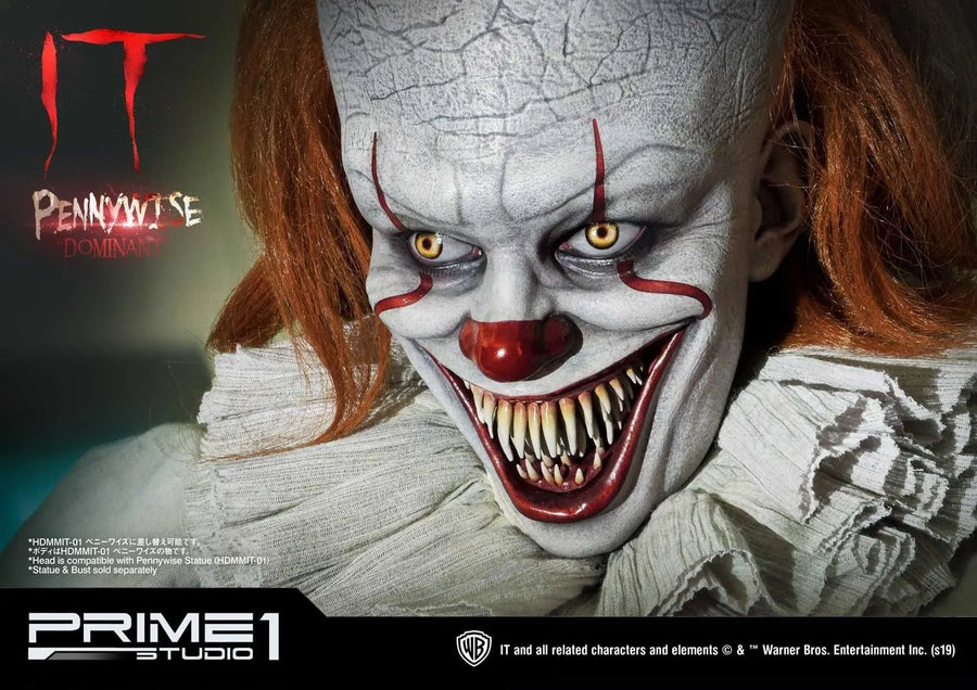 Pennywise (Dominant Edition) IT (Film) – Prime1Studio – ActionFigure Brasil
