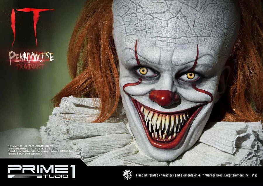 Pennywise (Dominant Edition) IT (Film) – Prime1Studio – ActionFigure Brasil