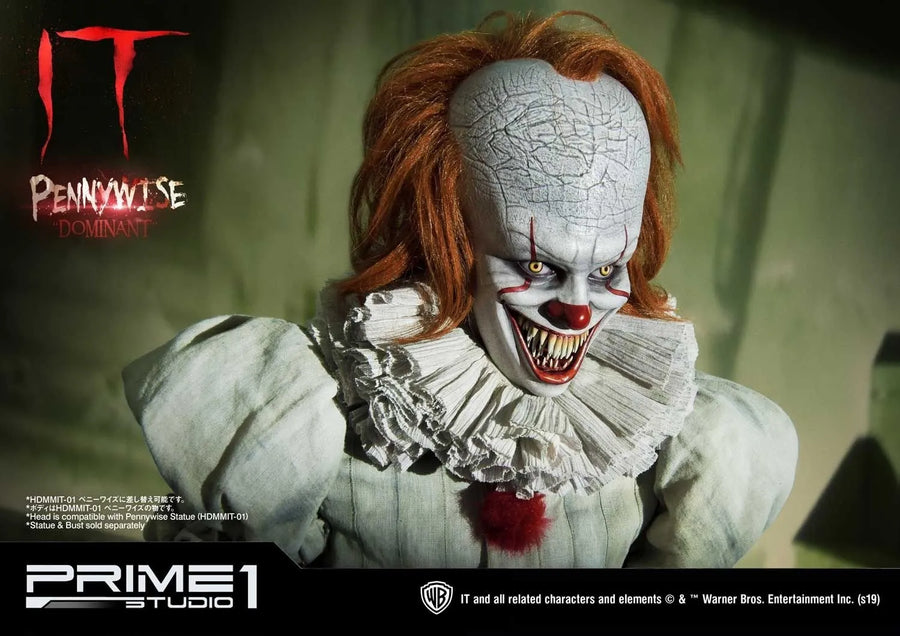 Pennywise (Dominant Edition) IT (Film) – Prime1Studio – ActionFigure Brasil