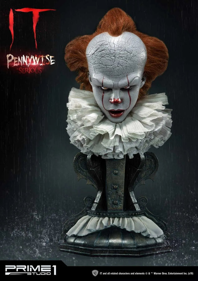 Pennywise (Serious Edition) IT (Film) – Prime1Studio – ActionFigure Brasil