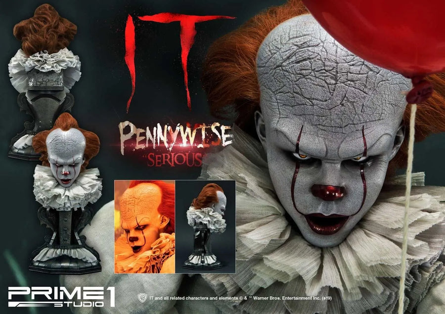 Pennywise (Serious Edition) IT (Film) – Prime1Studio – ActionFigure Brasil