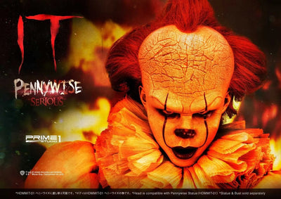 Pennywise (Serious Edition) IT (Film) – Prime1Studio – ActionFigure Brasil
