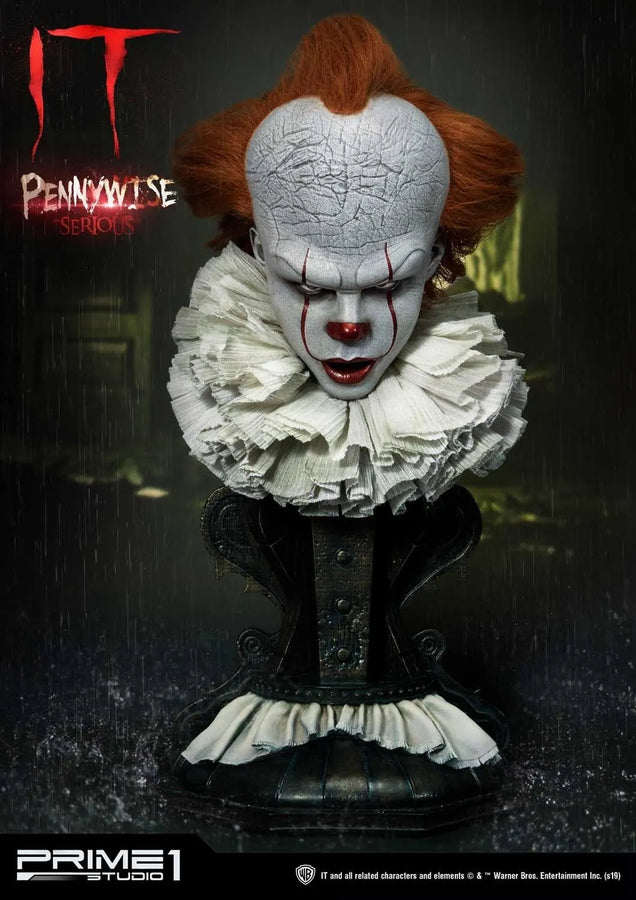 Pennywise (Serious Edition) IT (Film) – Prime1Studio – ActionFigure Brasil