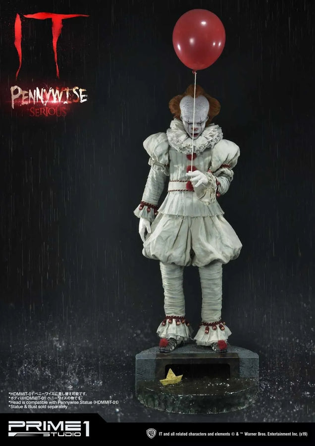 Pennywise (Serious Edition) IT (Film) – Prime1Studio – ActionFigure Brasil