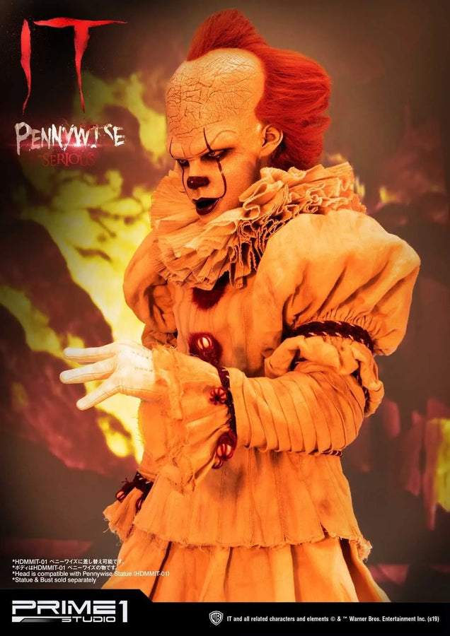 Pennywise (Serious Edition) IT (Film) – Prime1Studio – ActionFigure Brasil