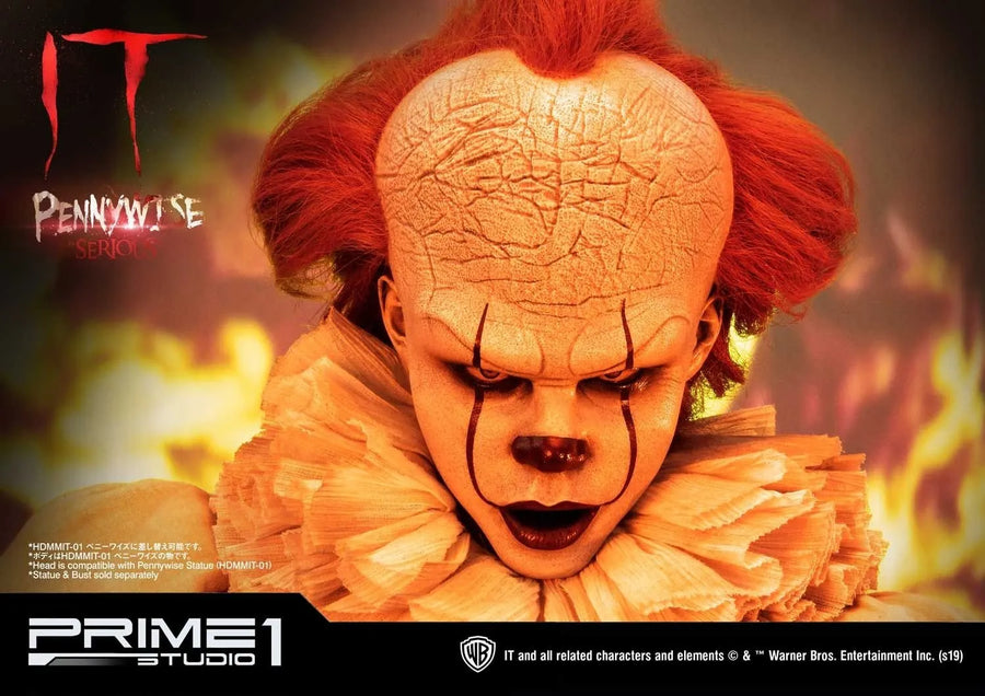 Pennywise (Serious Edition) IT (Film) – Prime1Studio – ActionFigure Brasil