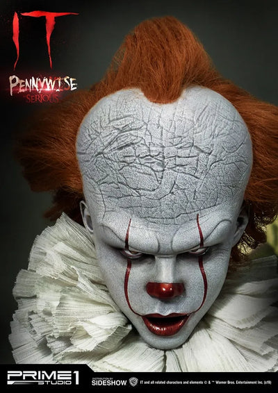 Pennywise (Serious) - LIMITED EDITION: 250 – Prime 1 Studio – ActionFigure Brasil — ambientada