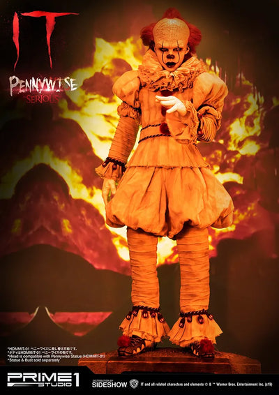 Pennywise (Serious) - LIMITED EDITION: 250 – Prime 1 Studio – ActionFigure Brasil — ambientada