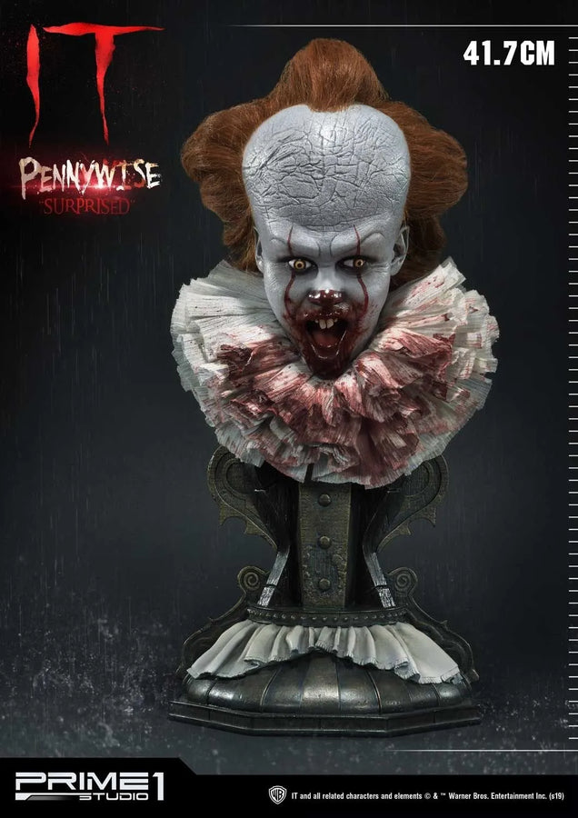 Pennywise (Surprised Edition) IT (Film) – Prime1Studio – ActionFigure Brasil