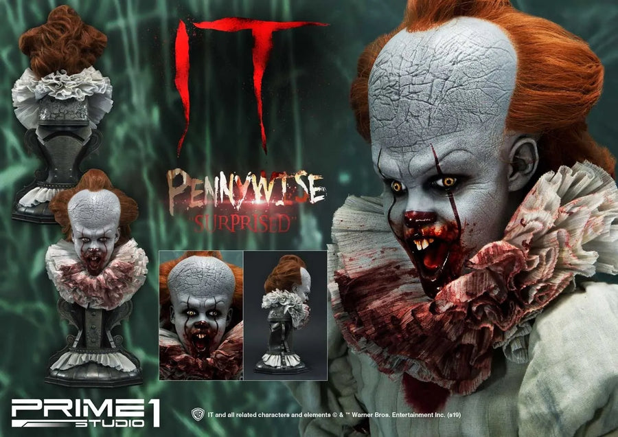 Pennywise (Surprised Edition) IT (Film) – Prime1Studio – ActionFigure Brasil