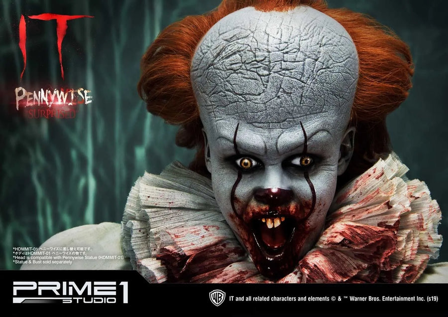 Pennywise (Surprised Edition) IT (Film) – Prime1Studio – ActionFigure Brasil