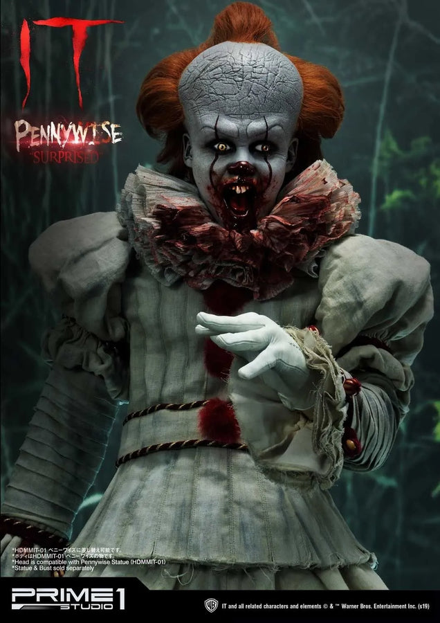 Pennywise (Surprised Edition) IT (Film) – Prime1Studio – ActionFigure Brasil