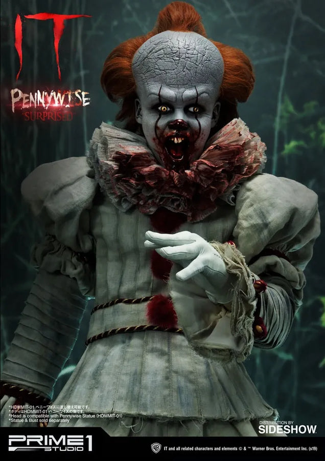 Pennywise (Surprised) - LIMITED EDITION: 250 – Prime 1 Studio – ActionFigure Brasil