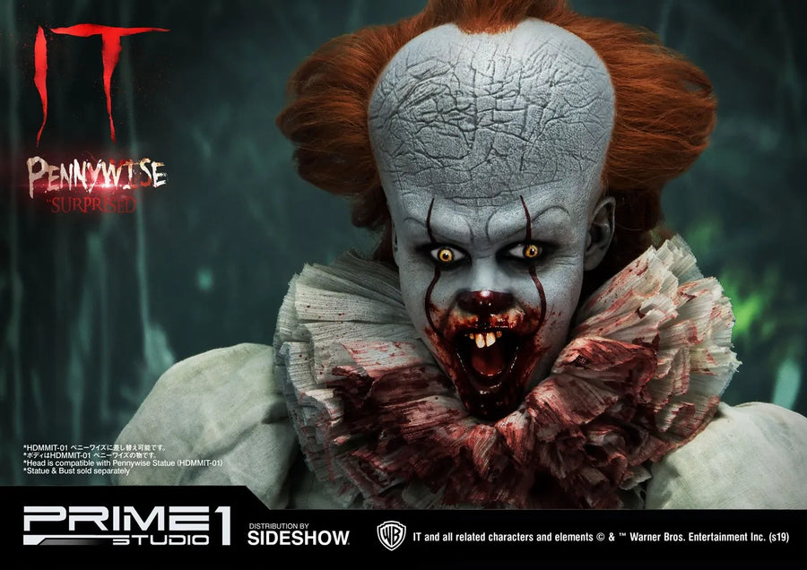 Pennywise (Surprised) - LIMITED EDITION: 250 – Prime 1 Studio – ActionFigure Brasil