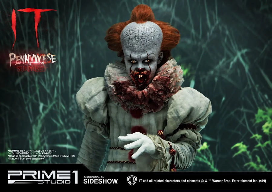 Pennywise (Surprised) - LIMITED EDITION: 250 – Prime 1 Studio – ActionFigure Brasil