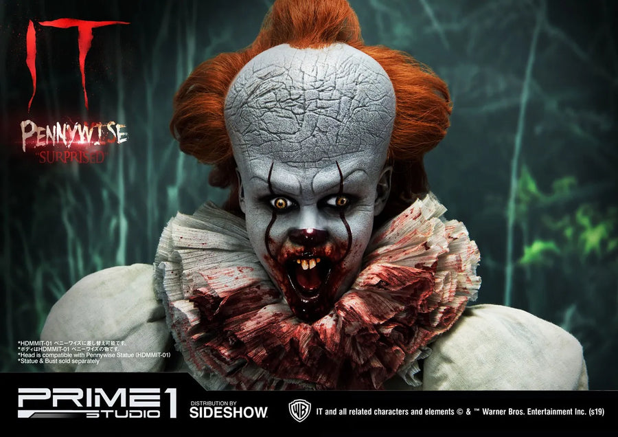 Pennywise (Surprised) - LIMITED EDITION: 250 – Prime 1 Studio – ActionFigure Brasil