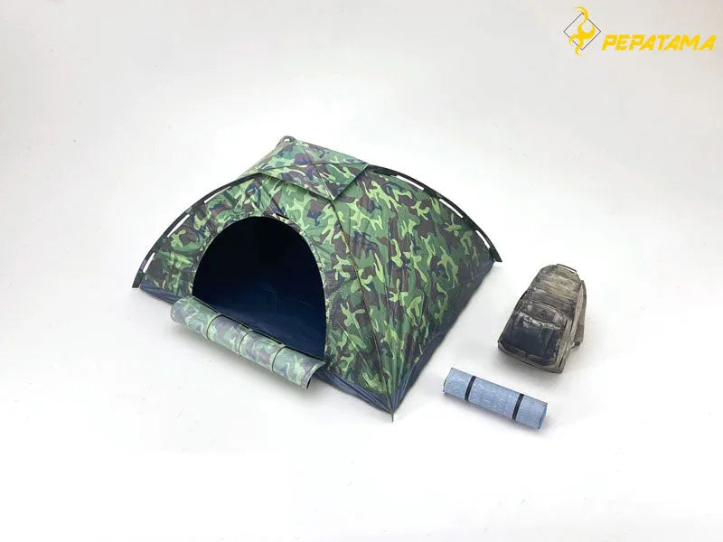 PEPATAMA Series 1/12 Scale Paper Diorama M-008 Tent Set Aㅤ – Dragon Horse – ActionFigure Brasil