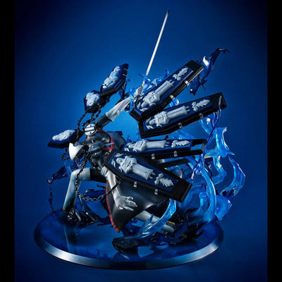 Persona 3 - Thanatos - Game Characters Collection DX - Anniversary Edition (MegaHouse)ㅤ – MegaHouse – ActionFigureBrasil — com base expositora