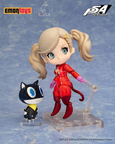 Persona 5: The Animation - Morgana - Takamaki Anne - Faidol Vol.3 - Kaitou Ver. (Actoys, Emontoys)ㅤ – Emontoys – ActionFigureBrasil — ângulo diferente