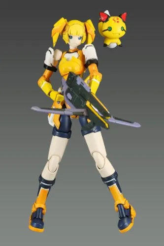 Phantasy Star Online - RAcaseal - 1/12 - Yellowboze ver. (Kotobukiya)ㅤ – Kotobukiya – ActionFigure Brasil — com base expositora