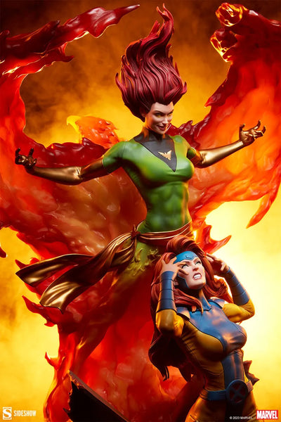 Phoenix and Jean Grey - LIMITED EDITION: 1000 – Sideshow Collectibles – ActionFigure Brasil — close
