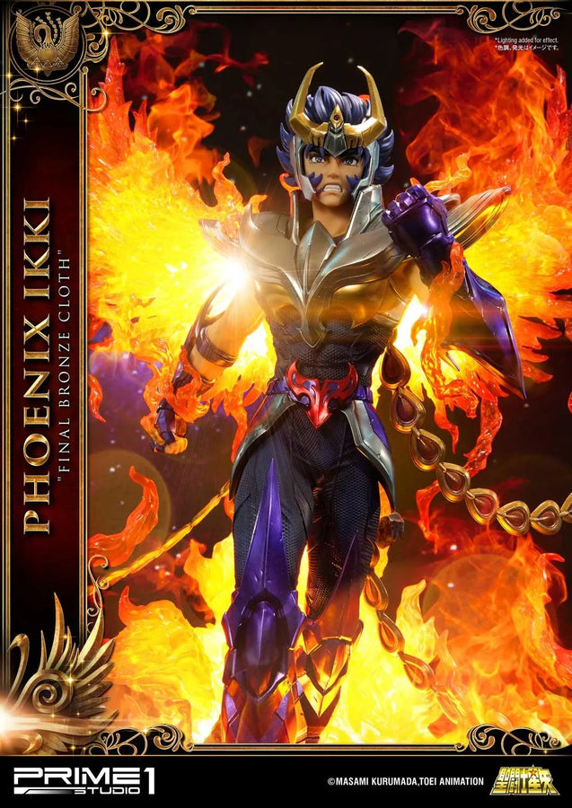 Phoenix Ikki Final Bronze Cloth (Exclusive Version) Saint Seiya – Prime1Studio – ActionFigure Brasil
