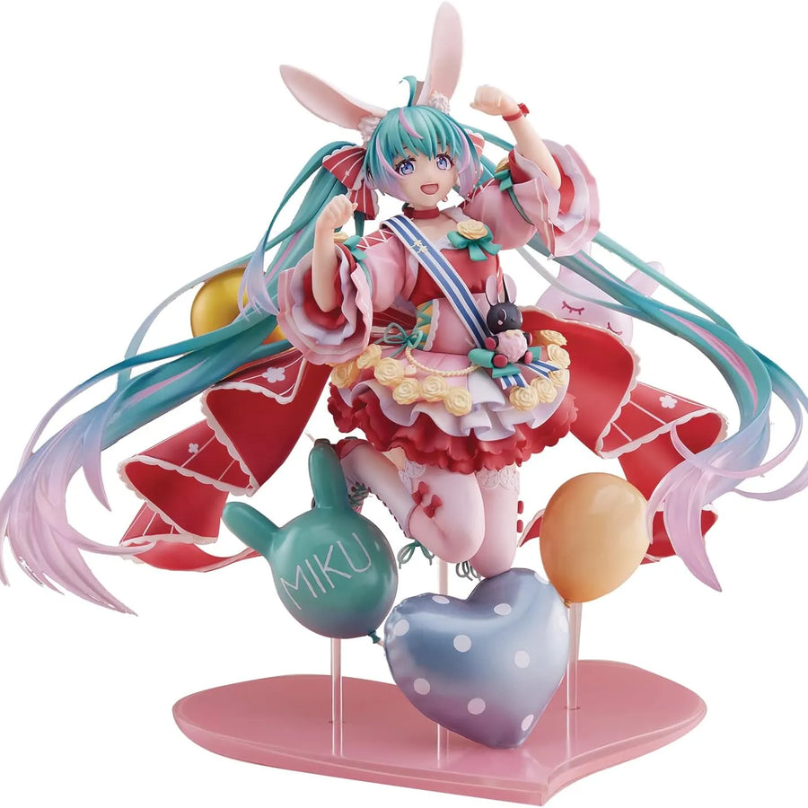 Piapro Characters - Hatsune Miku - 1/7 - Birthday 2021, ~Pretty Rabbit ver.~ (Spiritale, Wing)ㅤ – Spiritale – ActionFigure Brasil