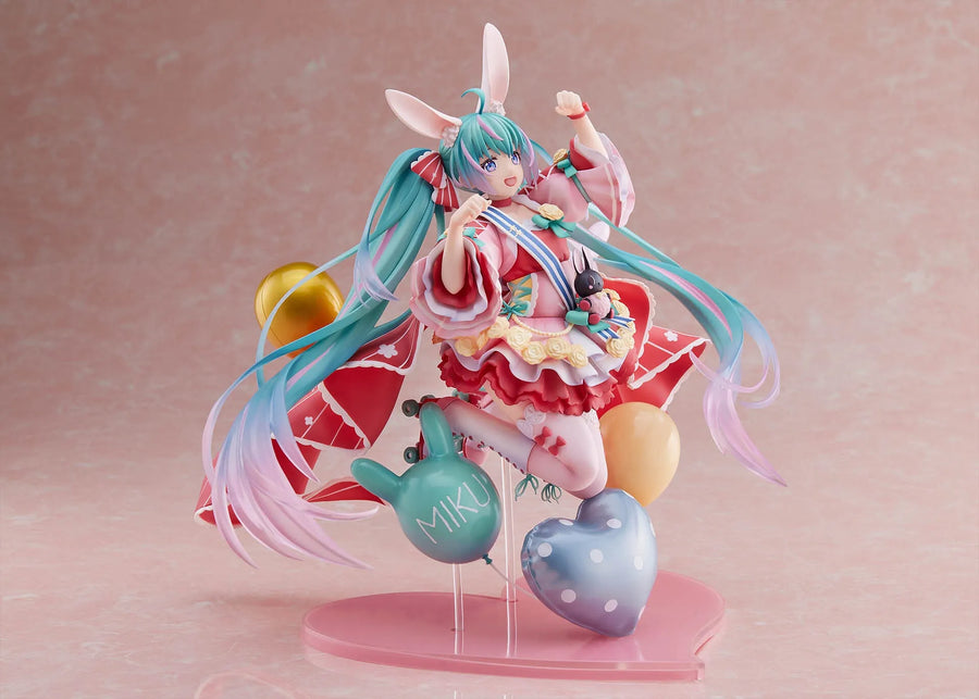 Piapro Characters - Hatsune Miku - 1/7 - Birthday 2021, ~Pretty Rabbit ver.~ (Spiritale, Wing)ㅤ – Spiritale – ActionFigure Brasil
