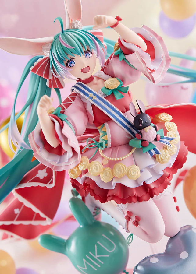 Piapro Characters - Hatsune Miku - 1/7 - Birthday 2021, ~Pretty Rabbit ver.~ (Spiritale, Wing)ㅤ – Spiritale – ActionFigure Brasil