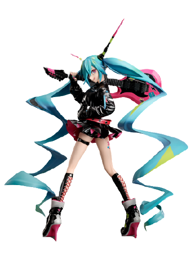 Piapro Characters - Hatsune Miku - 1/7 - LAM Rock Singer Ver. (Stronger, Tokyo Otaku Mode)ㅤ – Stronger,Tokyo Otaku Mode – ActionFigure Brasil