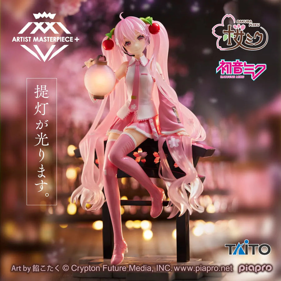 Piapro Characters - Hatsune Miku - Artist MasterPiece + - Sakura Lantern Ver. (Taito)ㅤ – Taito – ActionFigure Brasil