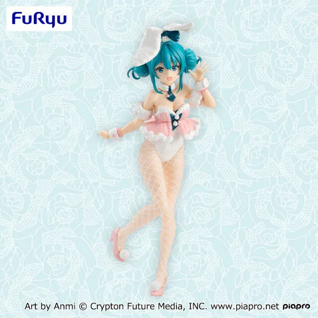 Piapro Characters - Hatsune Miku - BiCute Bunnies - White Bunny Baby Pink Ver. (FuRyu)ㅤ – FuRyu – ActionFigure Brasil