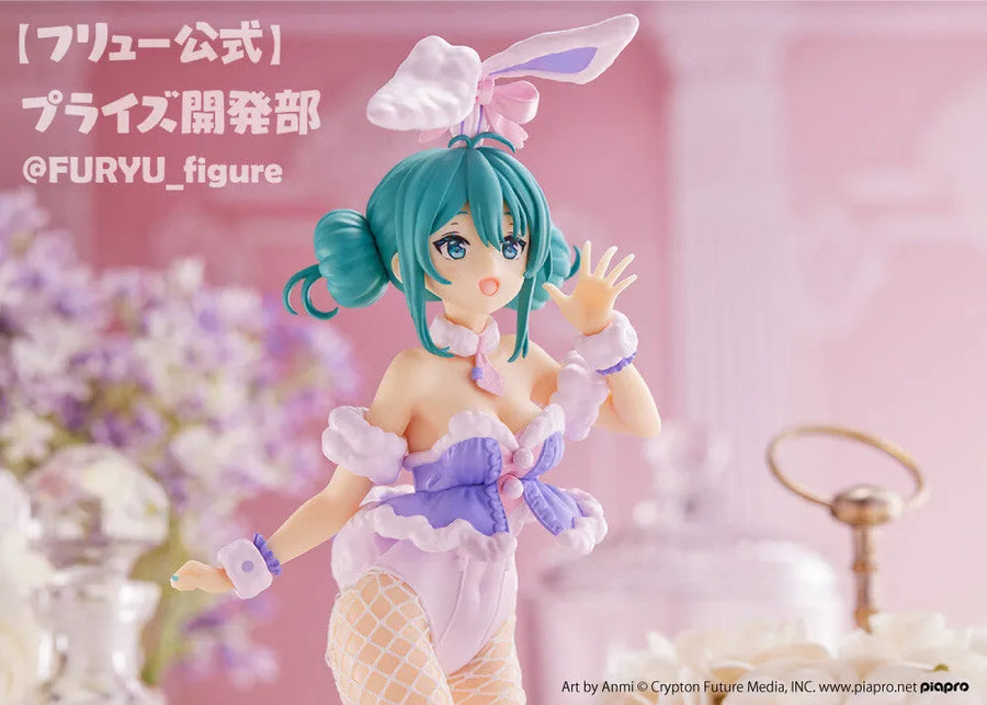 Piapro Characters - Hatsune Miku - BiCute Bunnies - White Bunny Lavender Ver. (FuRyu)ㅤ – FuRyu – ActionFigure Brasil