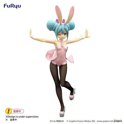 Piapro Characters - Hatsune Miku - BiCute Bunnies - Wink, Pearl Pink ver. (FuRyu)ㅤ – FuRyu – ActionFigureBrasil